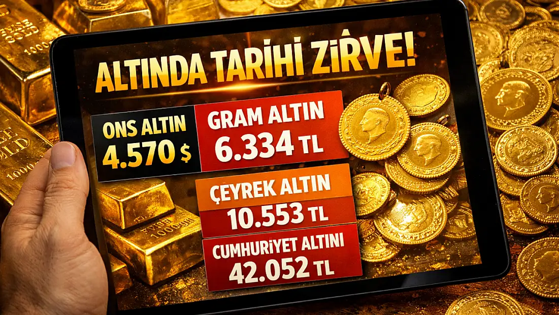 Altın Fiyatları Kontrolsüz Yükseliyor