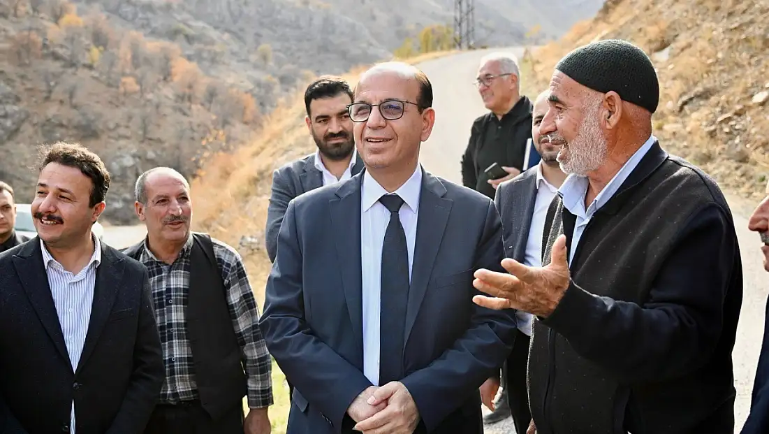 Başkan Geçit, Porga bölgesinde kırsal yatırımları yerinde inceledi