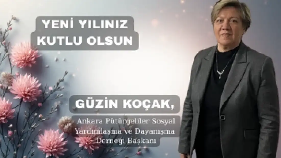 Başkan Güzin Koçak’tan Yeni Yıl Mesajı