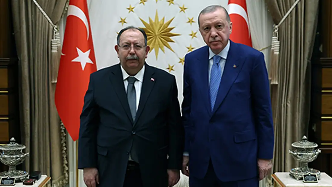 Cumhurbaşkanı Erdoğan, YSK Başkanı Yener’i kabul etti