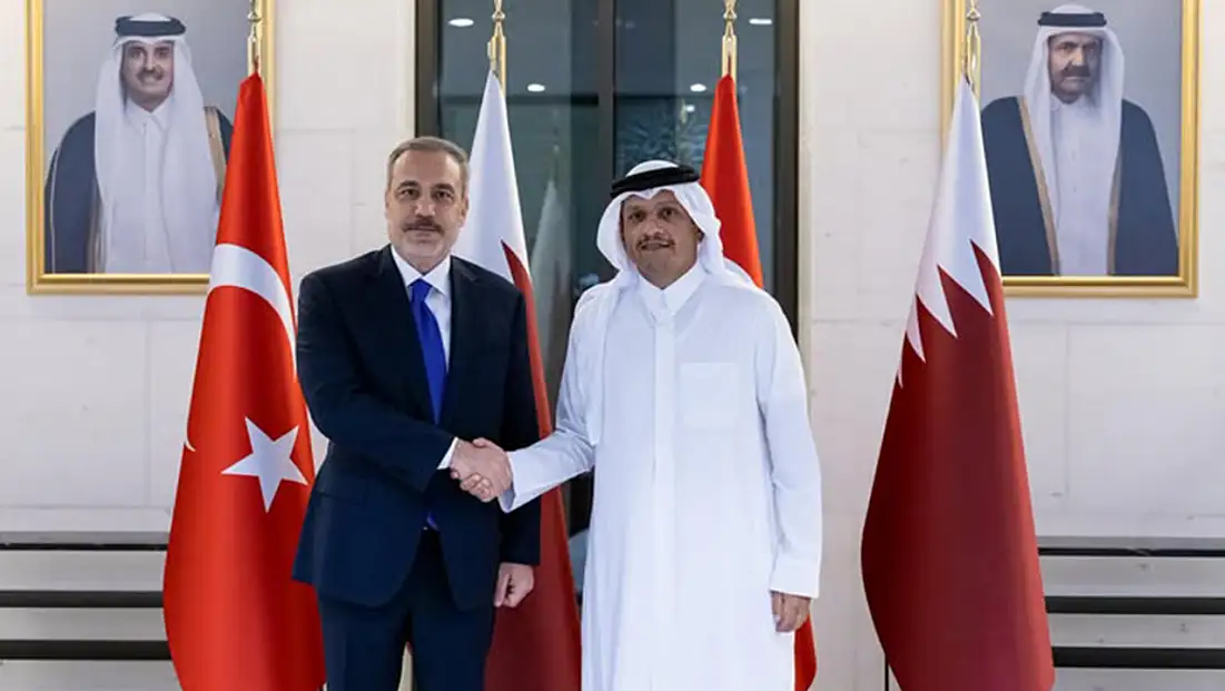 Dışişleri Bakanı Hakan Fidan Katarlı mevkidaşı ile görüştü