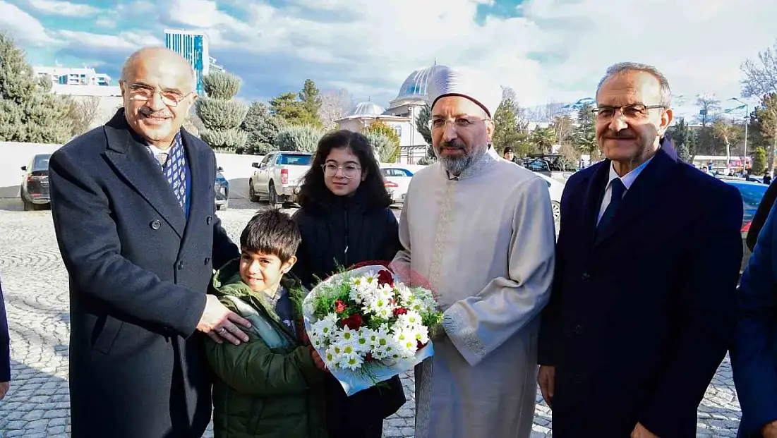 Diyanet İşleri Başkanından Başkan Er'e cami teşekkürü
