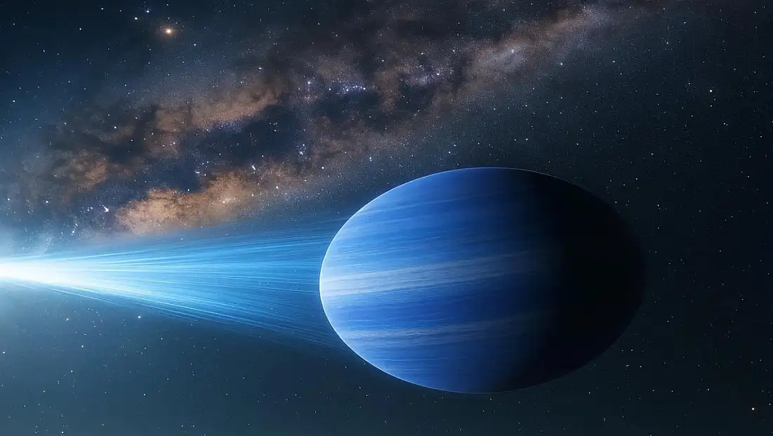 Galakside yalnız bir gezegen