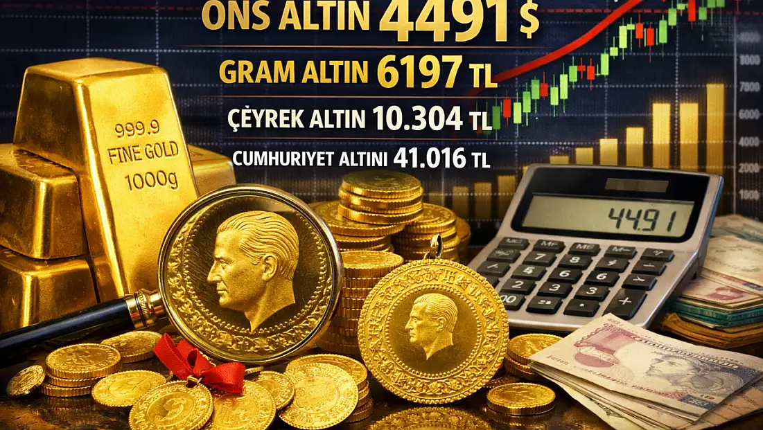 Gram, Çeyrek, Cumhuriyet Altını Rekor Kırıyor