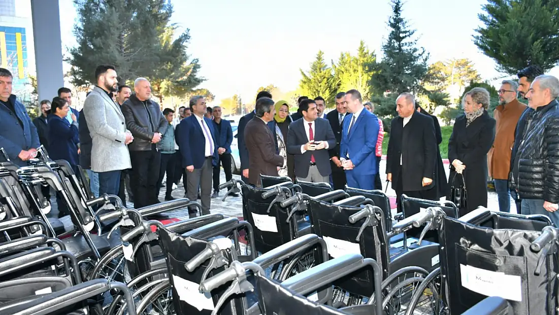 MAGİNDER’den Alkışlanan Sosyal Sorumluluk 50 Tekerlekli Sandalye Bağışı