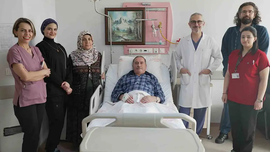 Malatya'da aort yırtığı kapalı yöntemle onarıldı