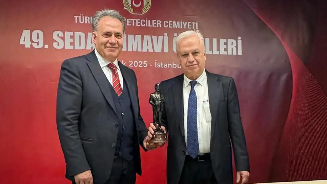 Prof. Dr. Sezai Yılmaz'a TGC Sedat Simavi ödülü