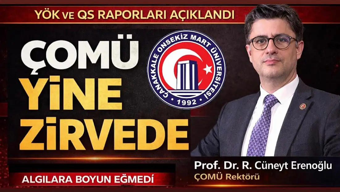 Rektör Erenoğlu Liderliğinde ÇOMÜ’den Çifte Başarı