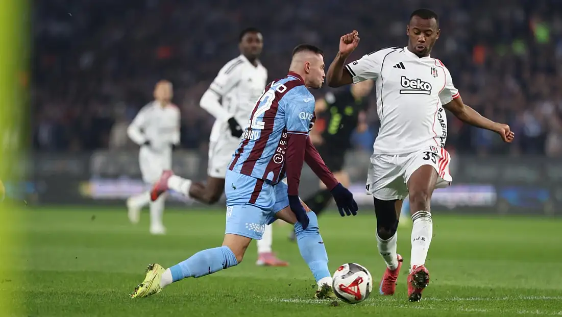 Son Dakikalarda Nefesler Tutuldu! Trabzonspor-Beşiktaş Derbisi 3-3