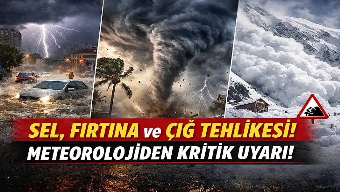 Türkiye’ye Şiddetli Yağış ve Fırtına Giriş Yapıyor