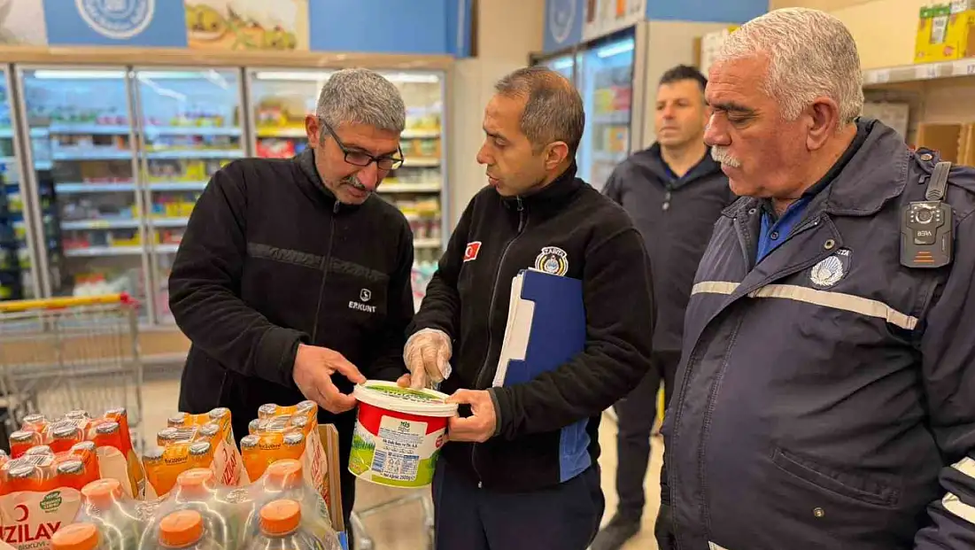 Yeşilyurt'ta yılbaşı öncesi denetimler arttı