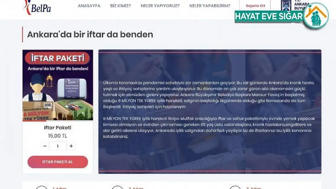 '6 milyon tek yürek' iyilik hareketi Ramazan ayında da devam ediyor