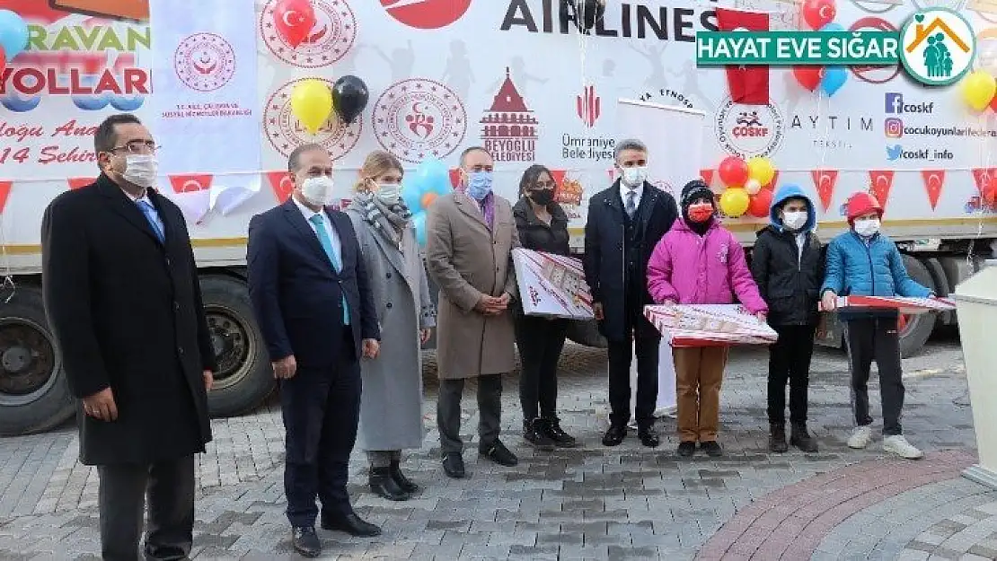 'Hediye Karavanı'nın ilk durağı Malatya oldu