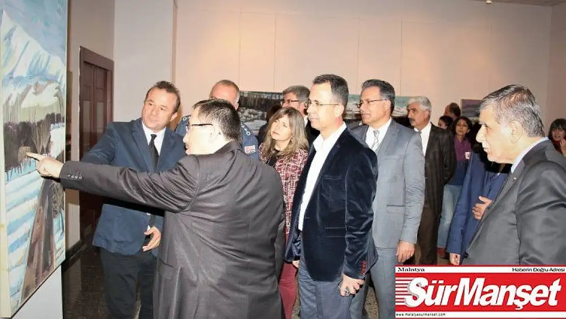 'Memleket Manzaraları' resim sergisi açıldı