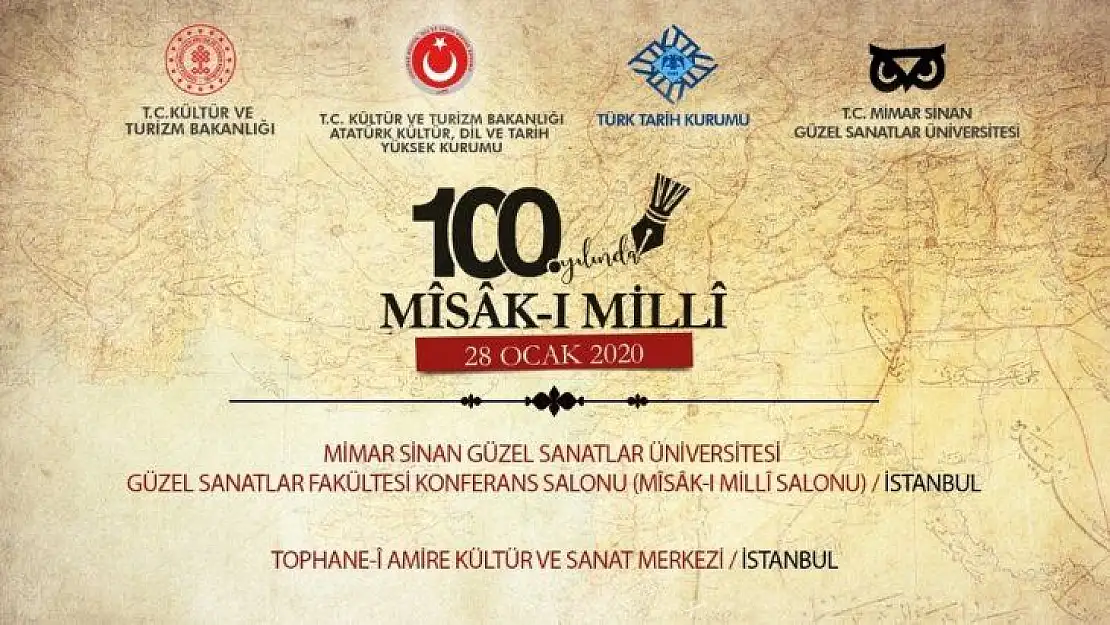 100'üncü yılında Mîsâk-ı Millî anılacak