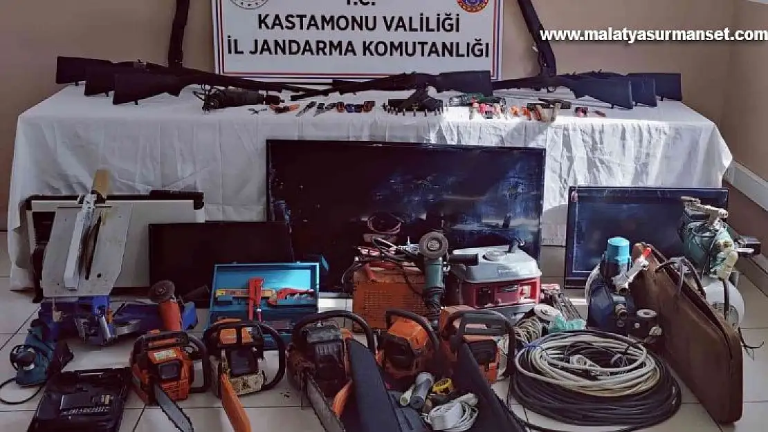 12 faili meçhul hırsızlık olayı çözüldü, 4 şüpheli tutuklandı