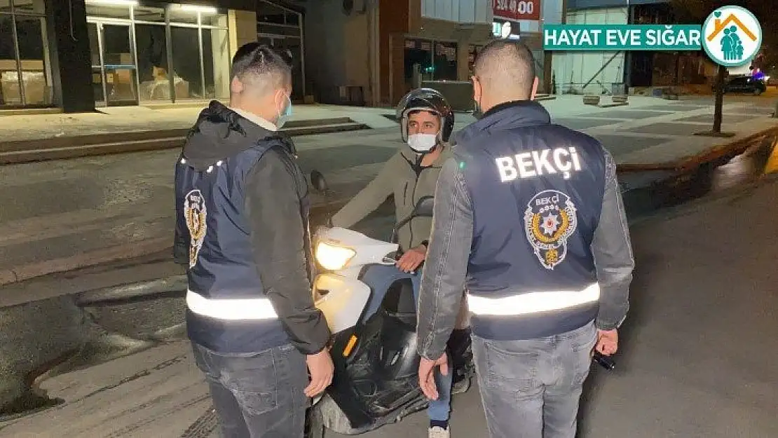 15 ayrı noktada 120 polis denetim yaptı