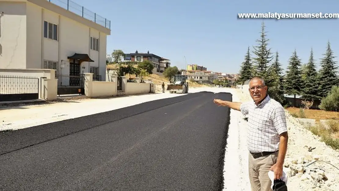 15 temmuz Mahallesi'nde asfalt çalışmaları başladı