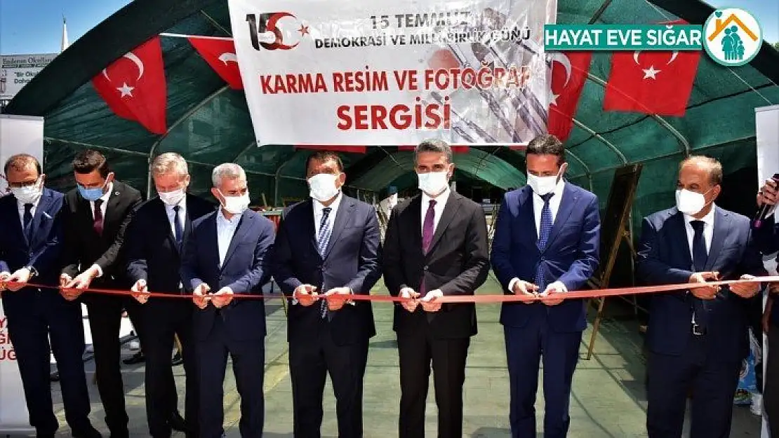 15 Temmuz Sergisi açıldı