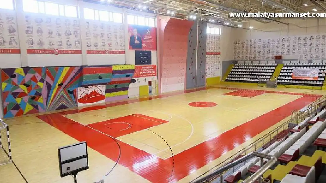 15 Temmuz Spor Salonu'nda bakım onarım çalışmaları sona erdi