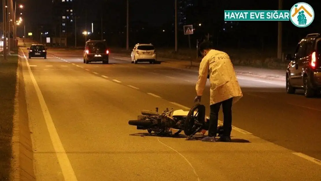 18 yaşındaki motosiklet sürücüsü kazada hayatını kaybetti