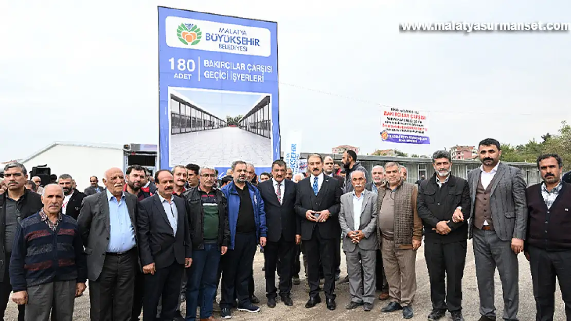 180 İş Yeri Kurayla Sahiplerine Teslim Edildi