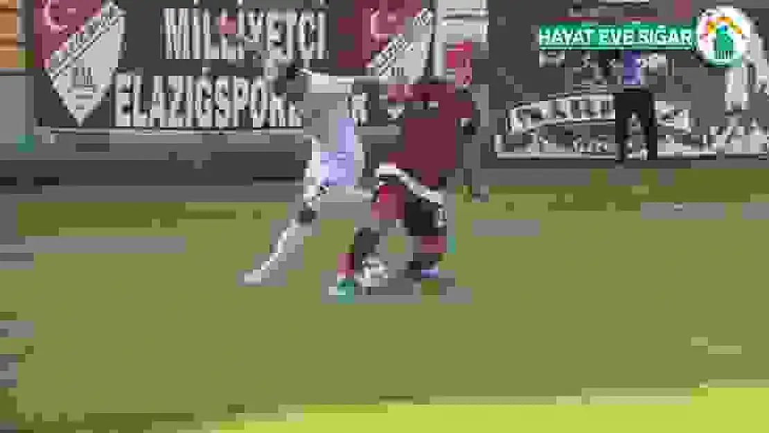 2. Lig: Elazığspor: 1 - Serik Belediyespor: 1