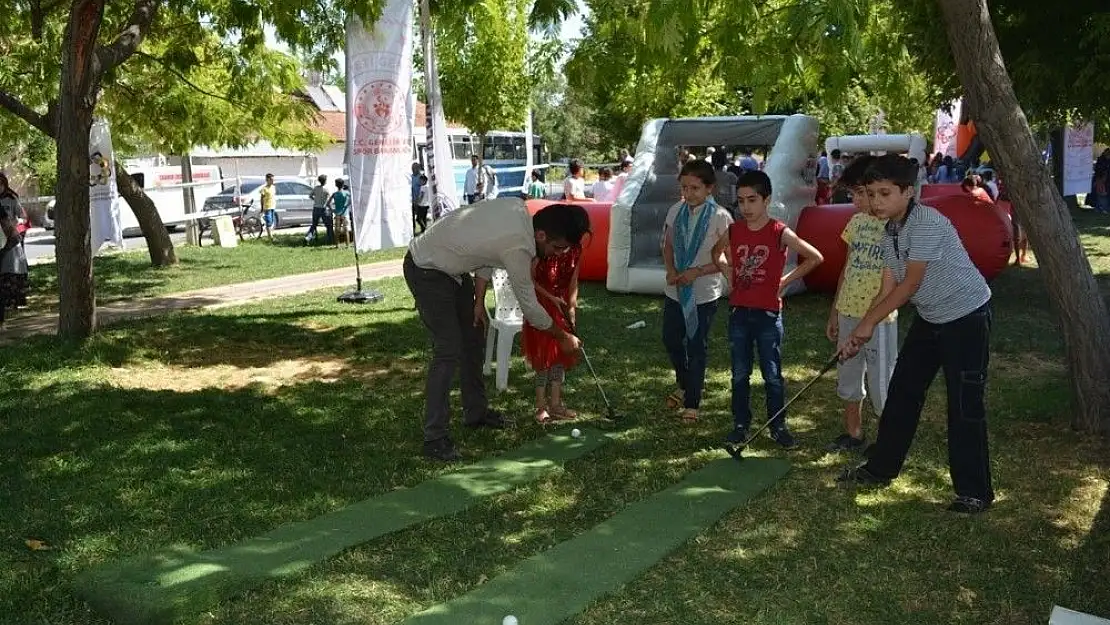 Kuran kursu öğrencileri için sportif etkinlikler