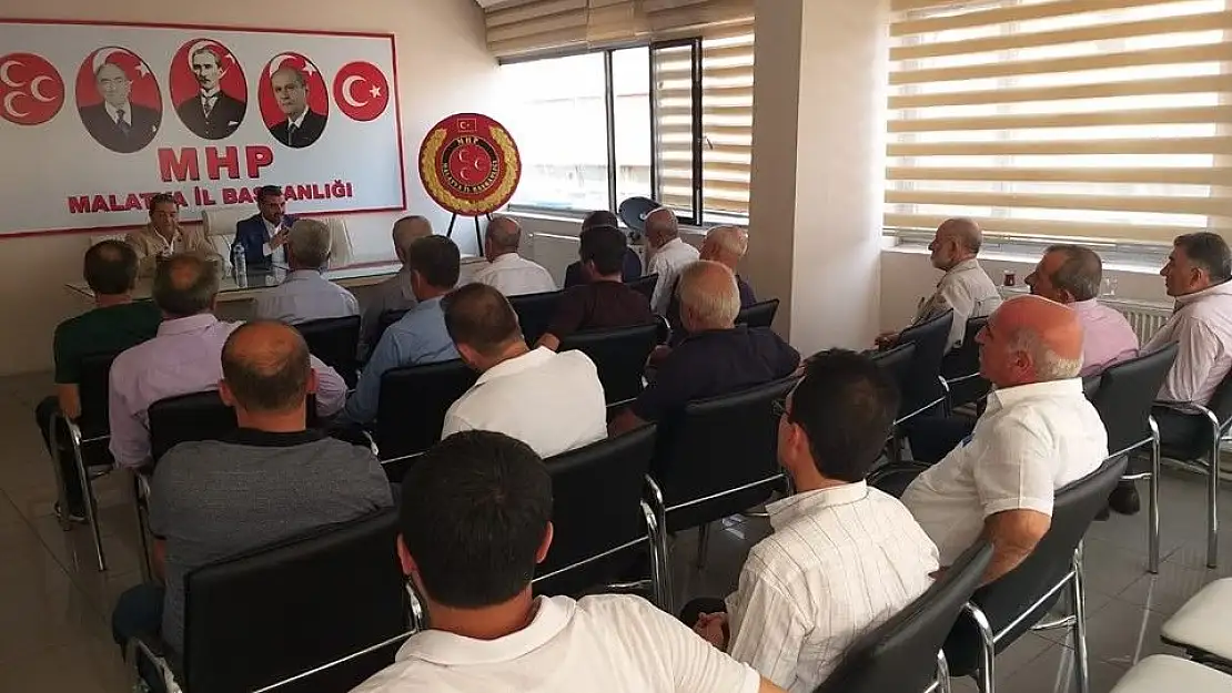 MHP'de istişare toplantısı