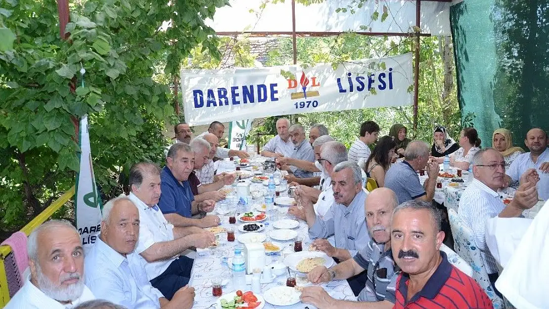 Darende Lisesi 77-78 mezunları hasret giderdi