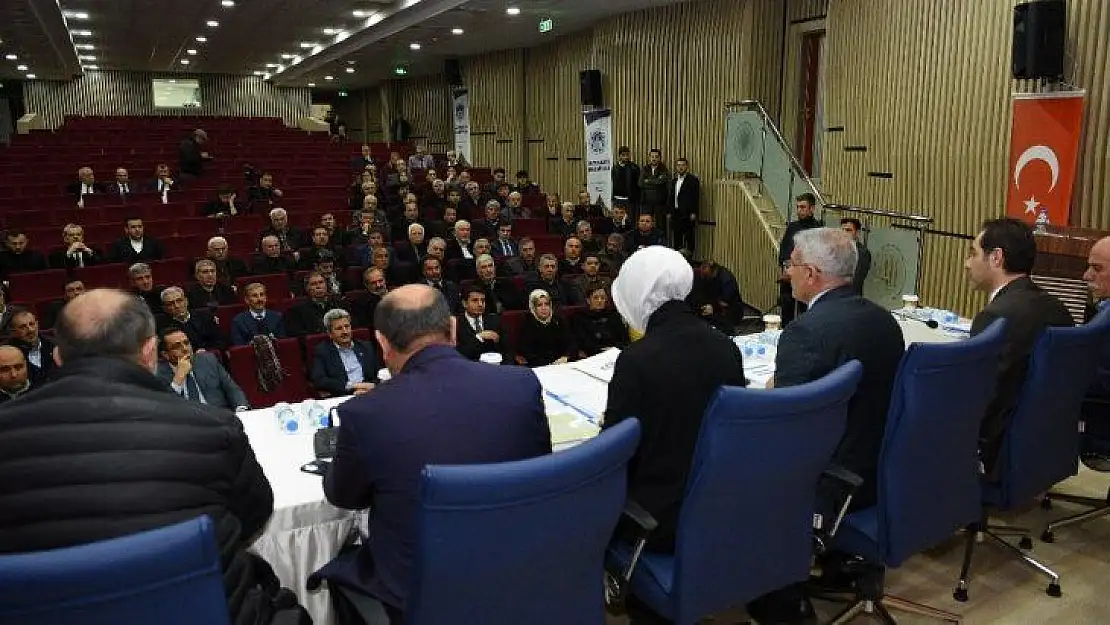 24 Ocak depremi istişare toplantısı düzenlendi