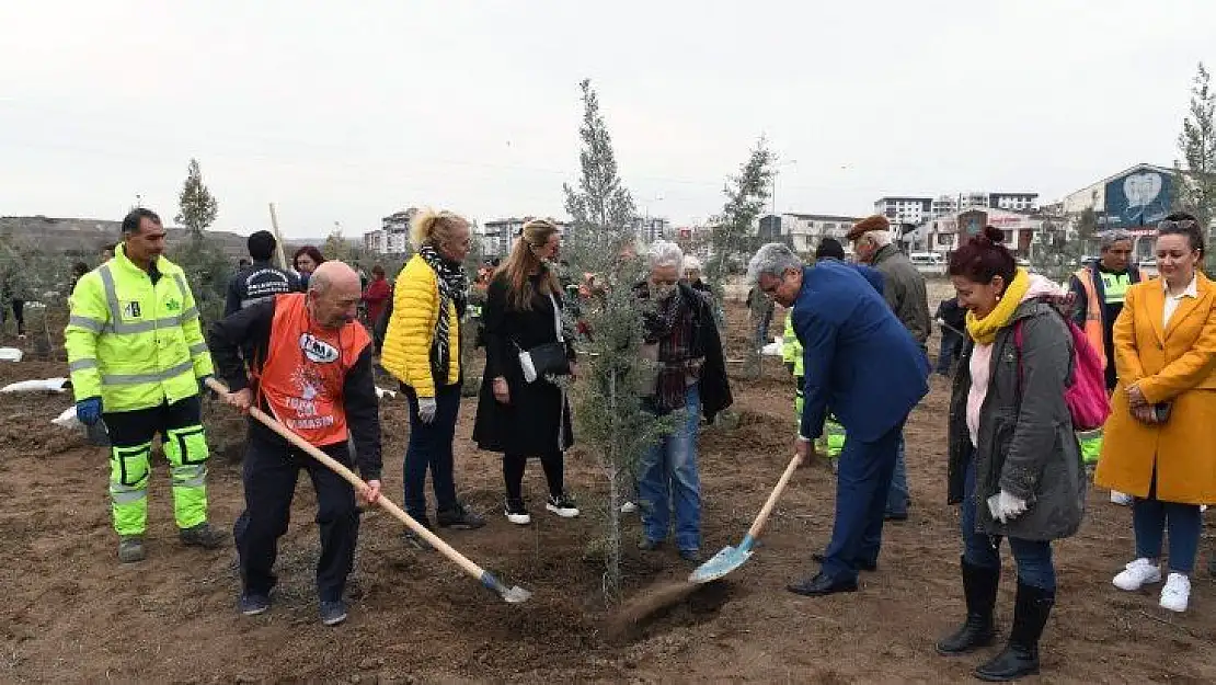 474 kadının adı hatıra ormanında yaşayacak