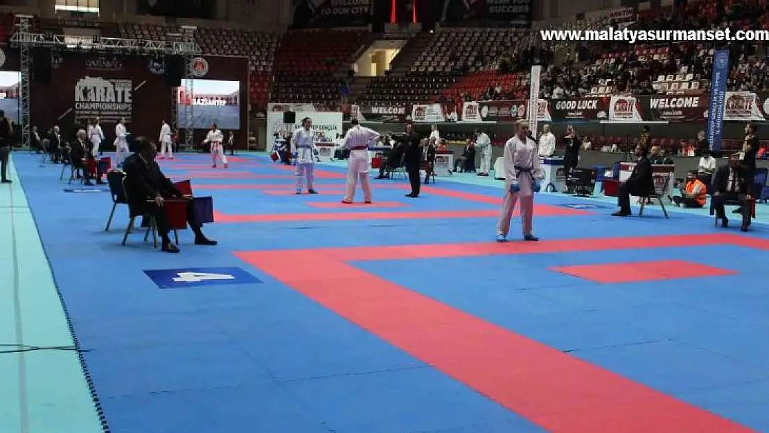 57. Avrupa Büyükler Karate Şampiyonası Gaziantep'te başladı