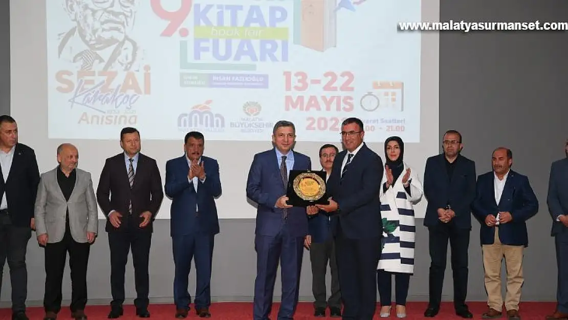 9.Malatya Anadolu kitap ve kültür fuarı sona erdi