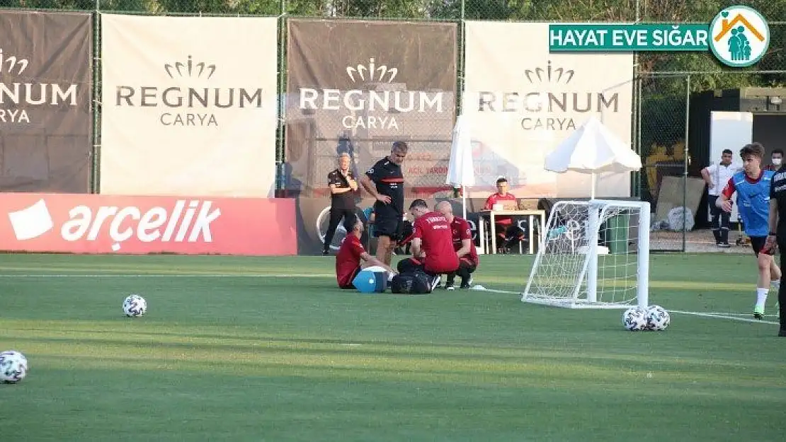A Milli Futbol Takımı hazırlıkları sürdürdü