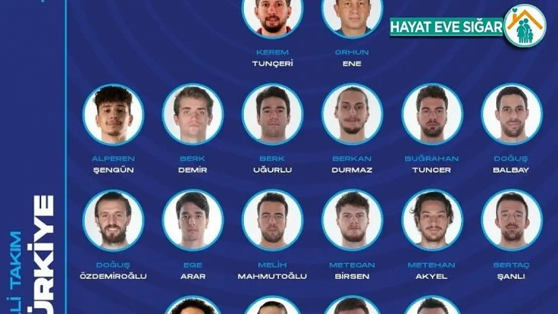 A Milli Takım'ın aday kadrosu belli oldu