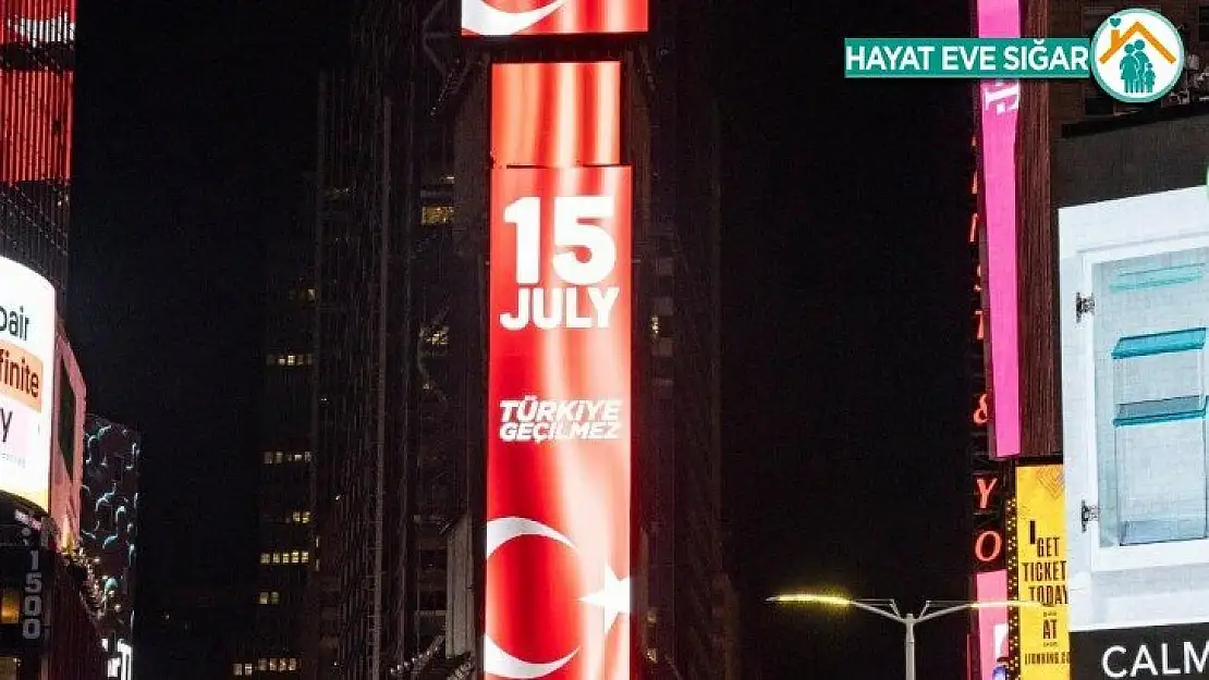 ABD'de 15 Temmuz darbe girişimi Times Meydanı'nda anlatıldı