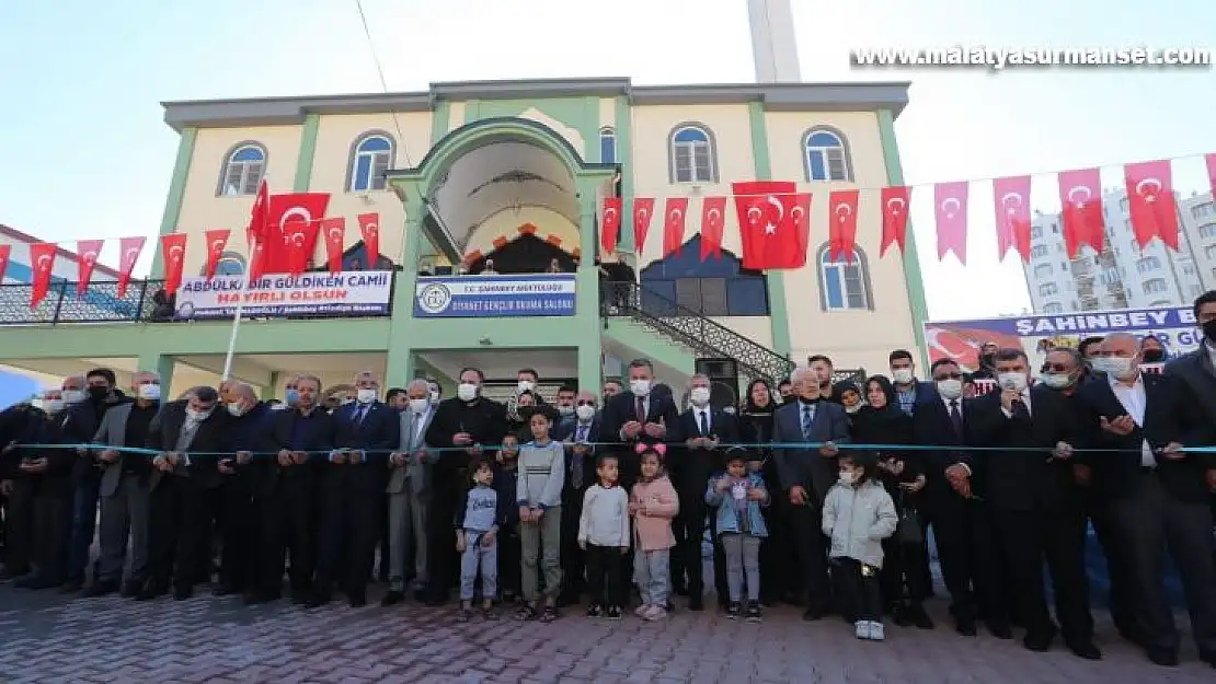 Abdülkadir Güldiken cami hizmete girdi