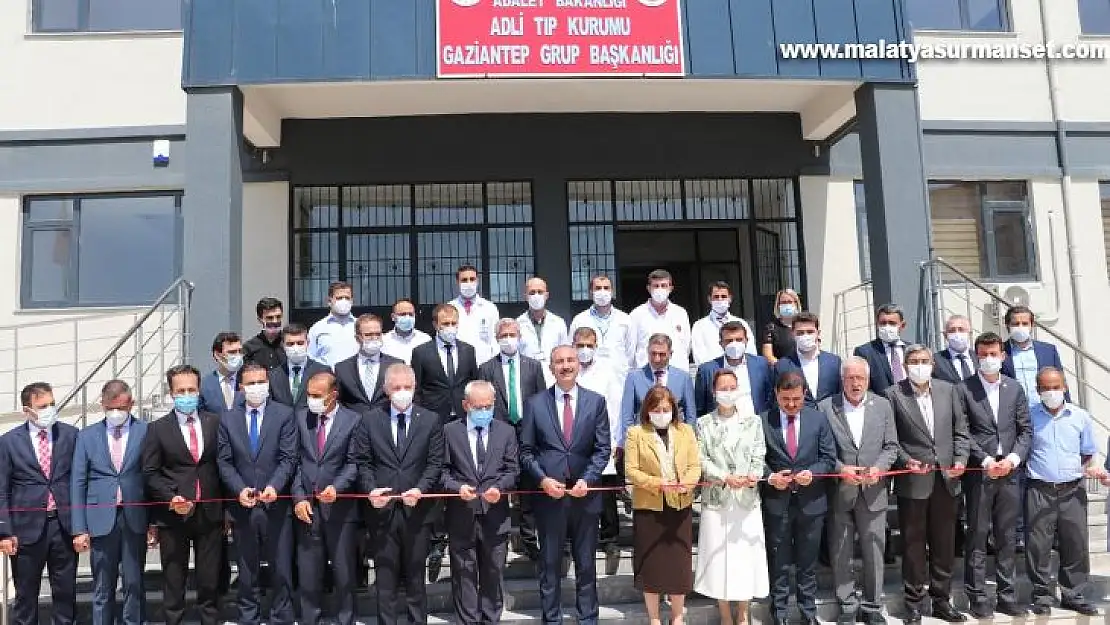 Adalet Bakanı Gül, Gaziantep Adli Tıp Grup Başkanlığının açılışını gerçekleştirdi