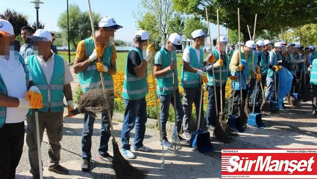 Adalet Bakanlığının çevreci projesi ile 32 bin 500 kilometrelik alan temizlendi
