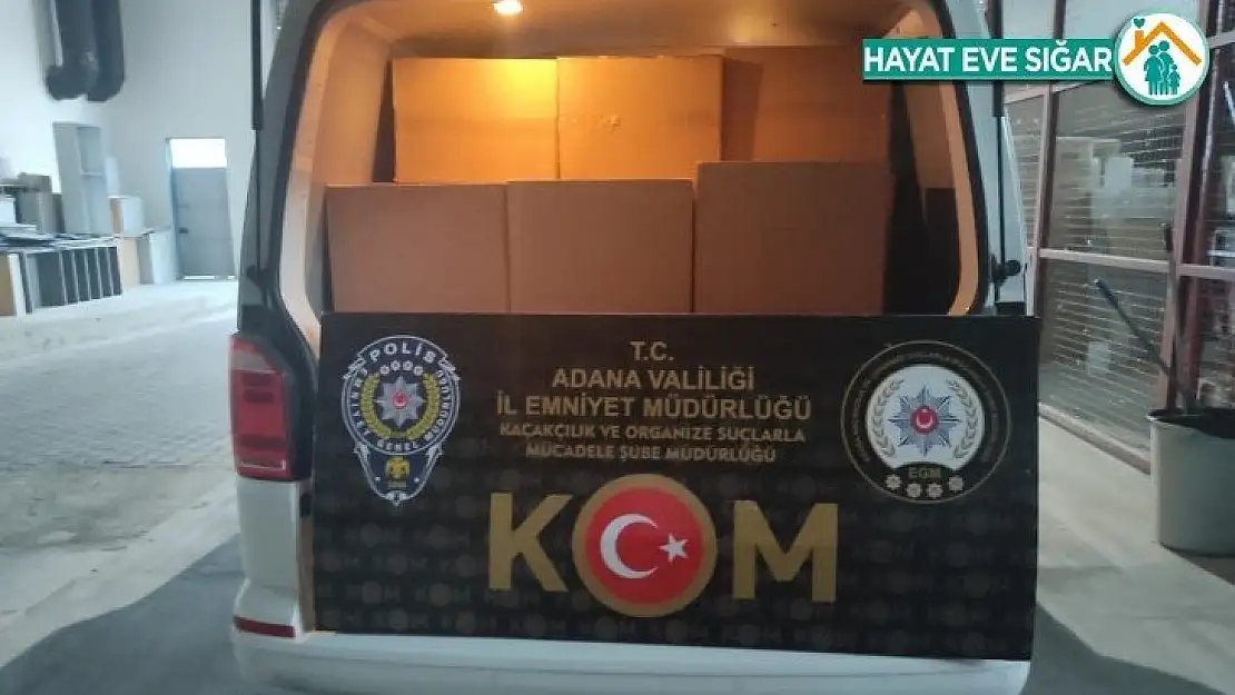 Adana'da kaçakçılık operasyonu