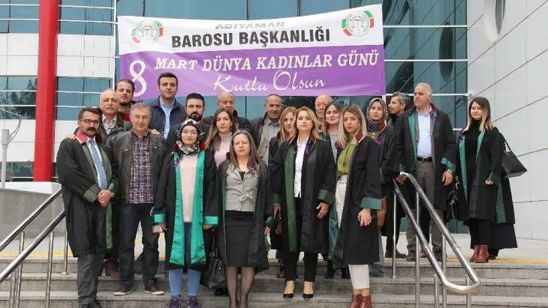 Adıyaman Barosu'ndan 8 Mart Dünya Kadınlar Günü açıklaması
