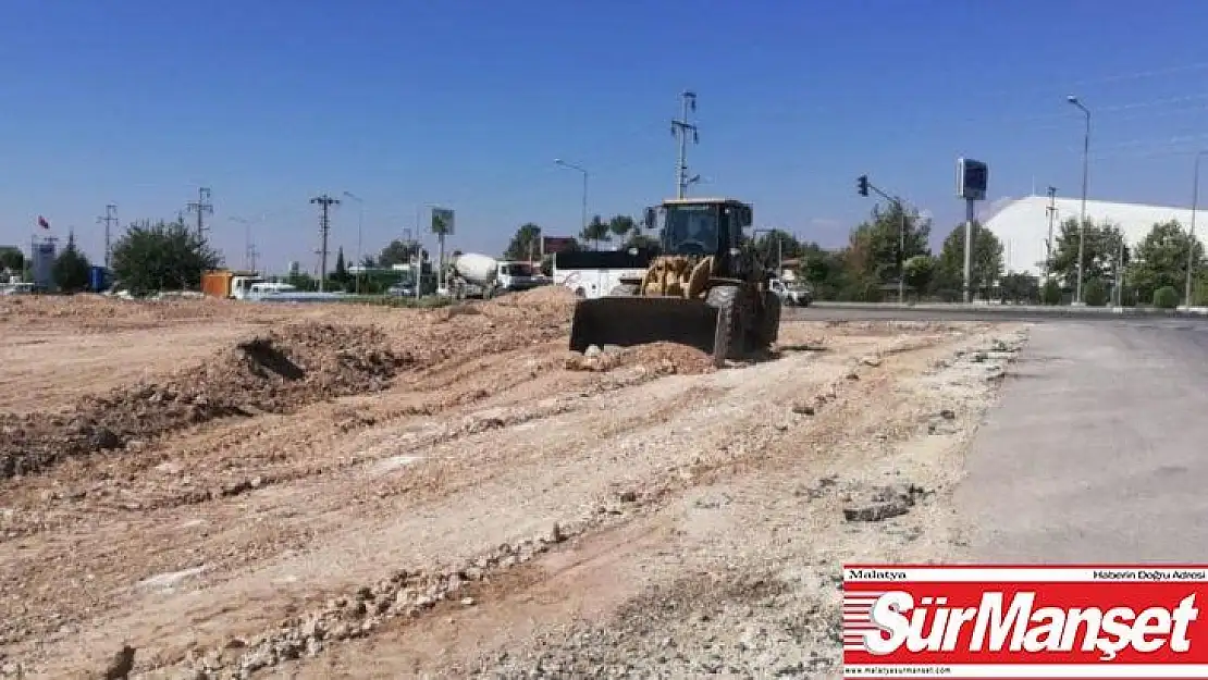 Adıyaman'da alternatif yol çalışması