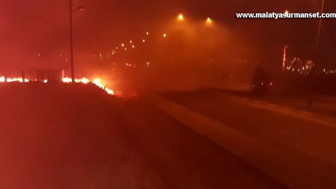 Adıyaman'da anız yangını: 4 kişi dumandan zehirlendi