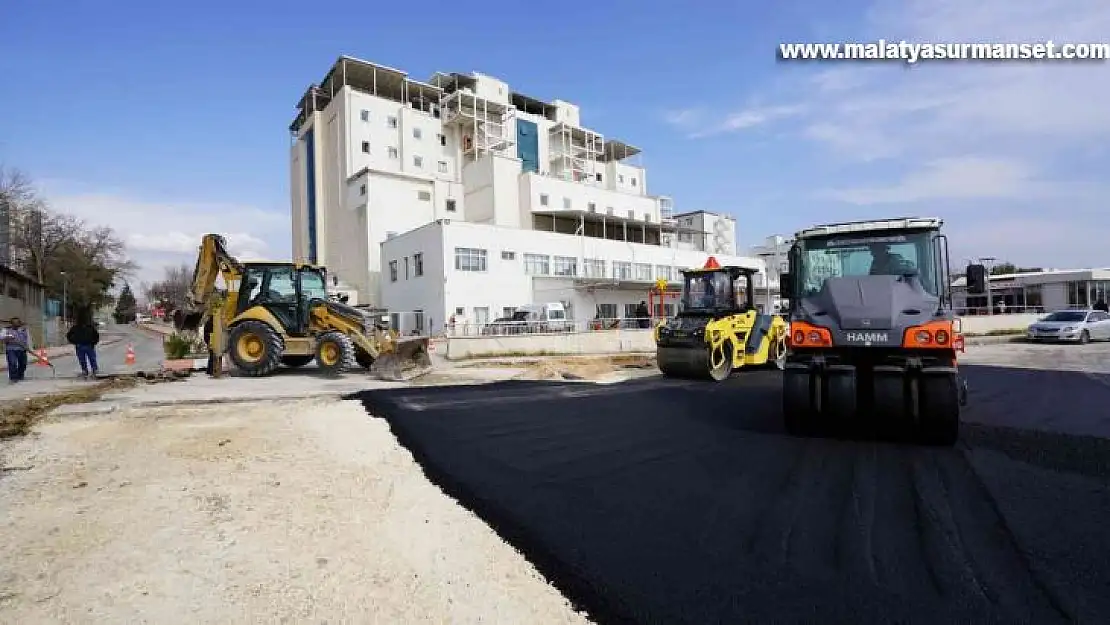 Adıyaman'da asfalt sezonunu başladı