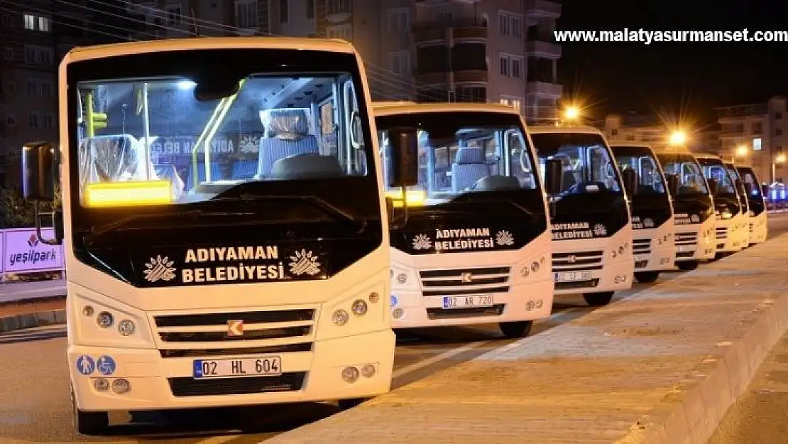 Adıyaman'da, bir yılda 11 milyonun üzerinde yolcu taşındı