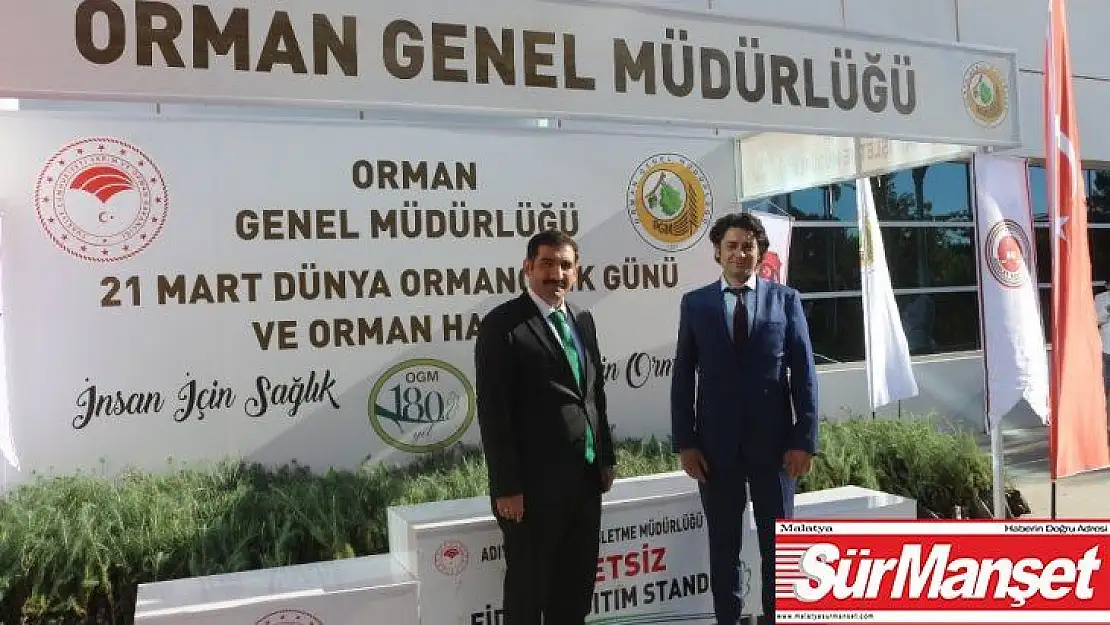 Adıyaman'da, çam fidanı dağıtıldı