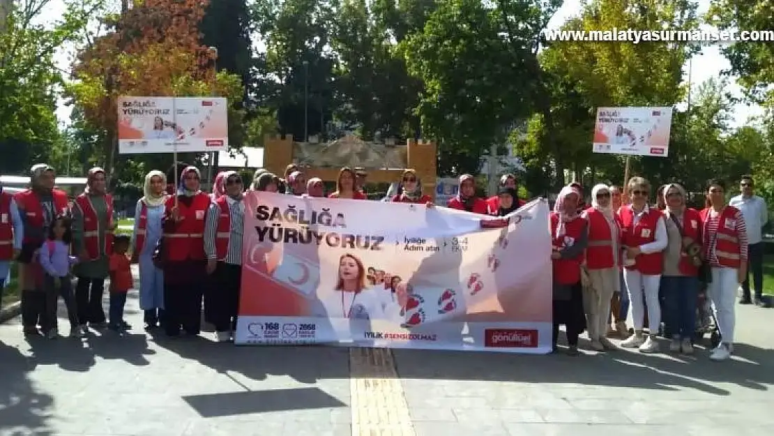 Adıyaman'da Dünya Yürüyüş Günü etkinliği