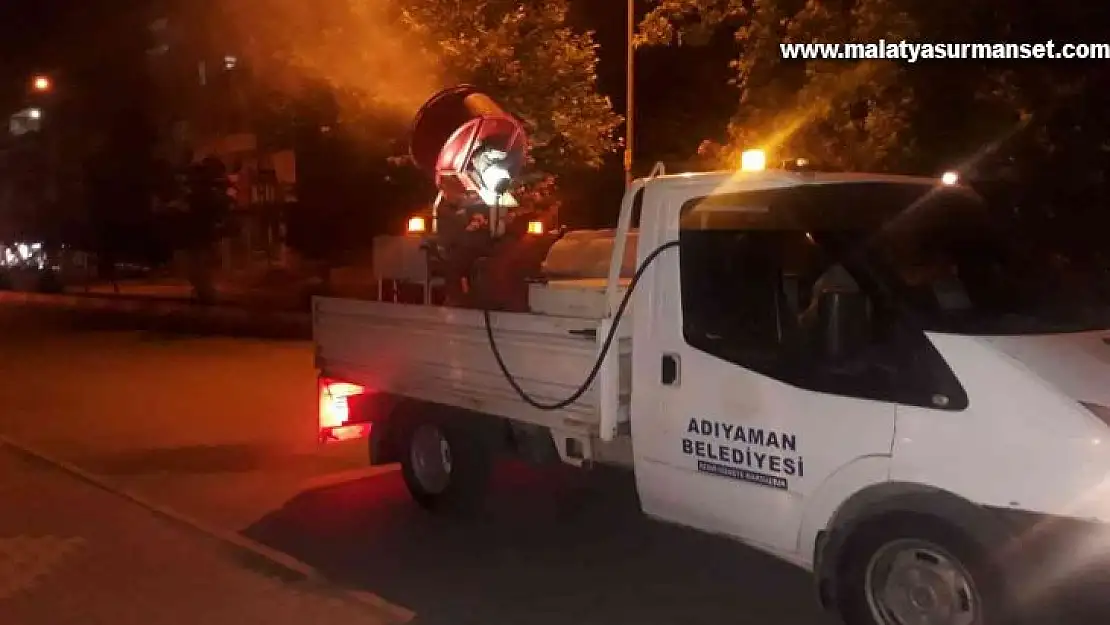 Adıyaman'da haşereyle mücadele çalışması