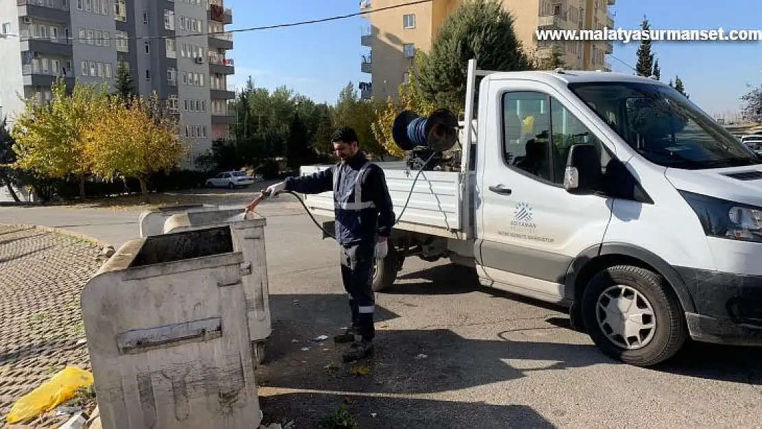 Adıyaman'da ilaçlama çalışmaları devam ediyor